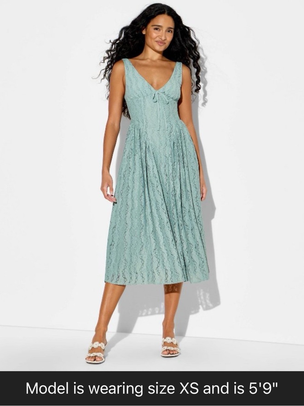 VIRAL SOLD OUT slate blue Lace basque corset Midi dress